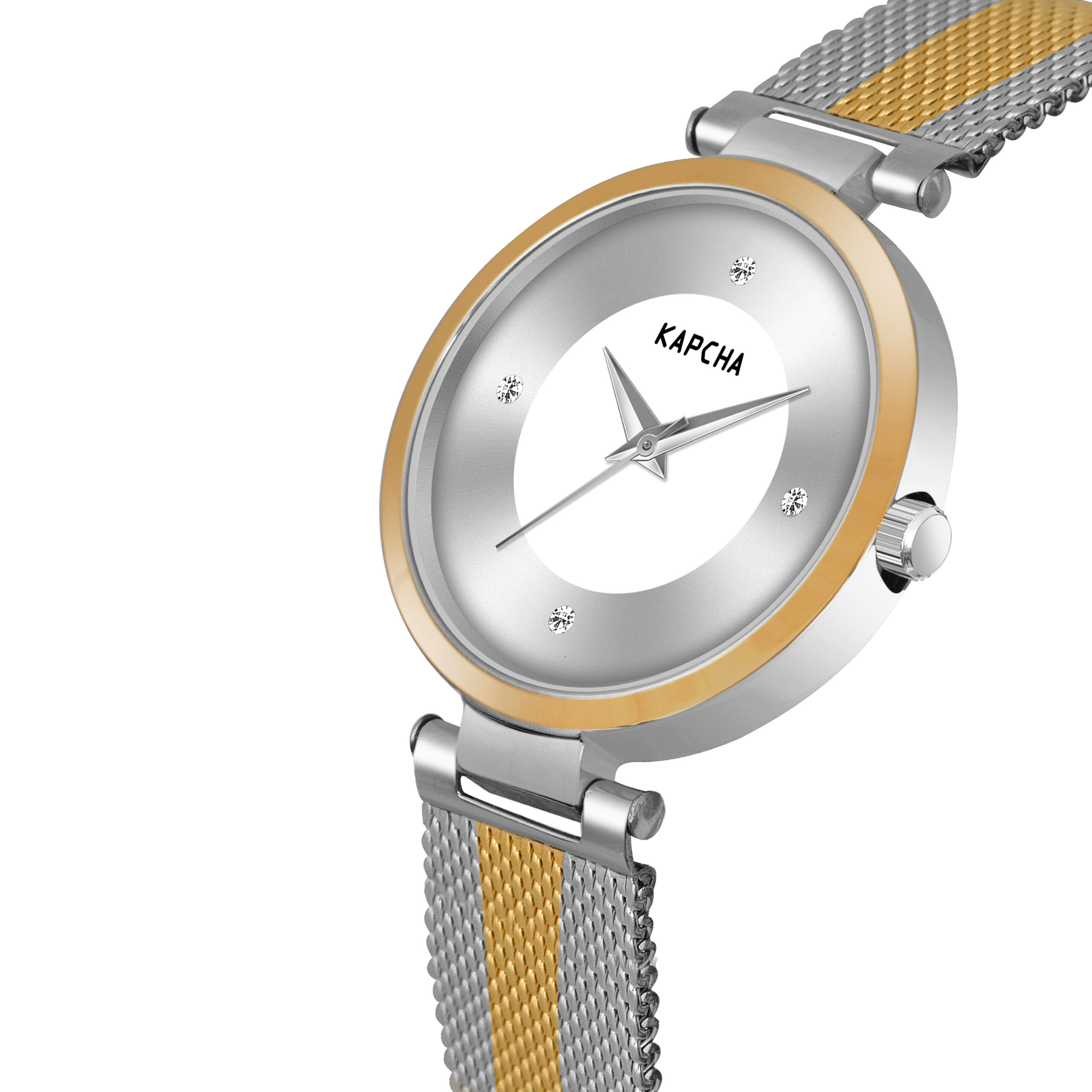 KAPCHA Women's Analogue Watch with Sleek Design Gift Bracelet, Reliable Quartz Movement. - Image 6