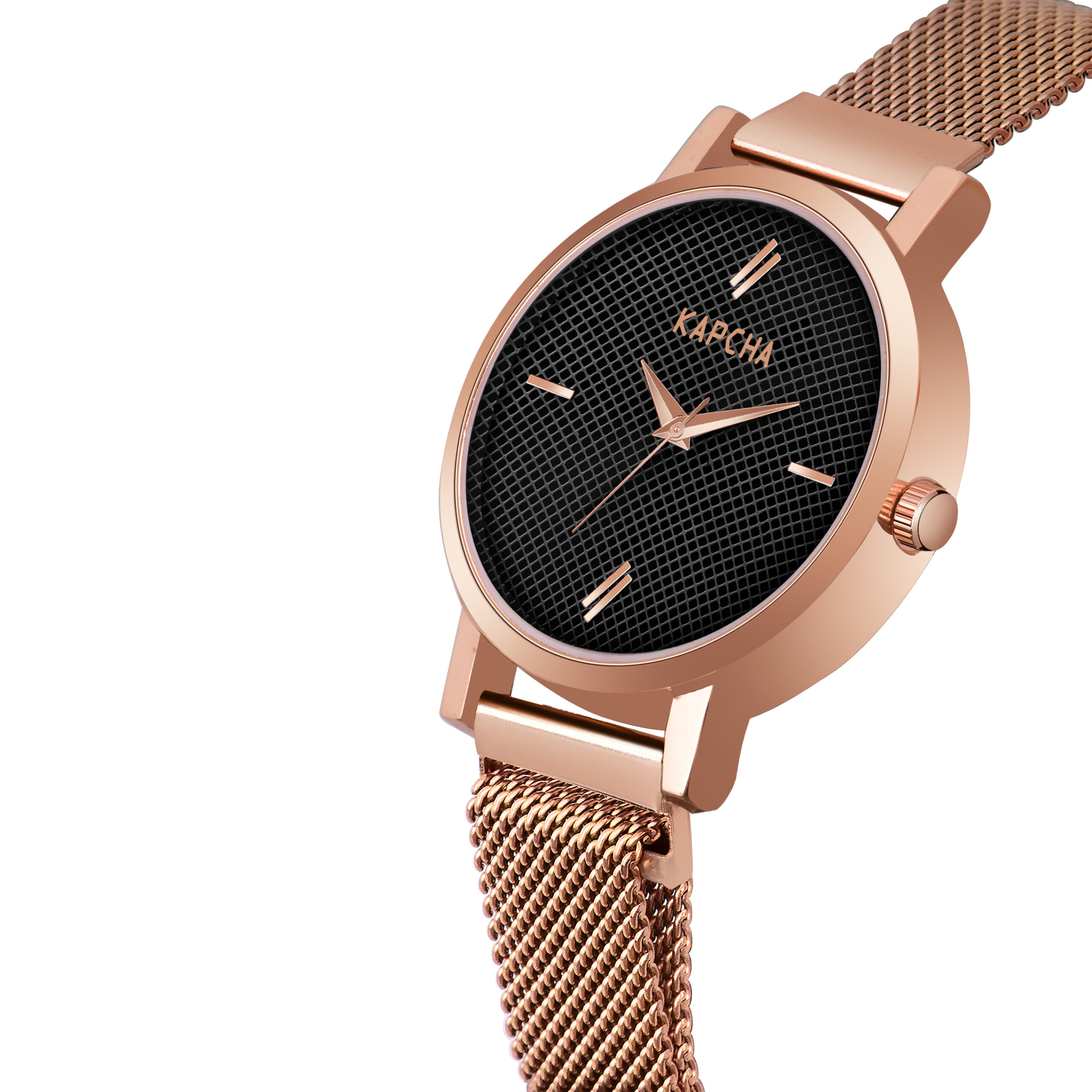 KAPCHA Stylish Chain Strap Watch with Gift Bracelet for Women Quartz Movement, Round Dial, Adjustable Strap - Image 3