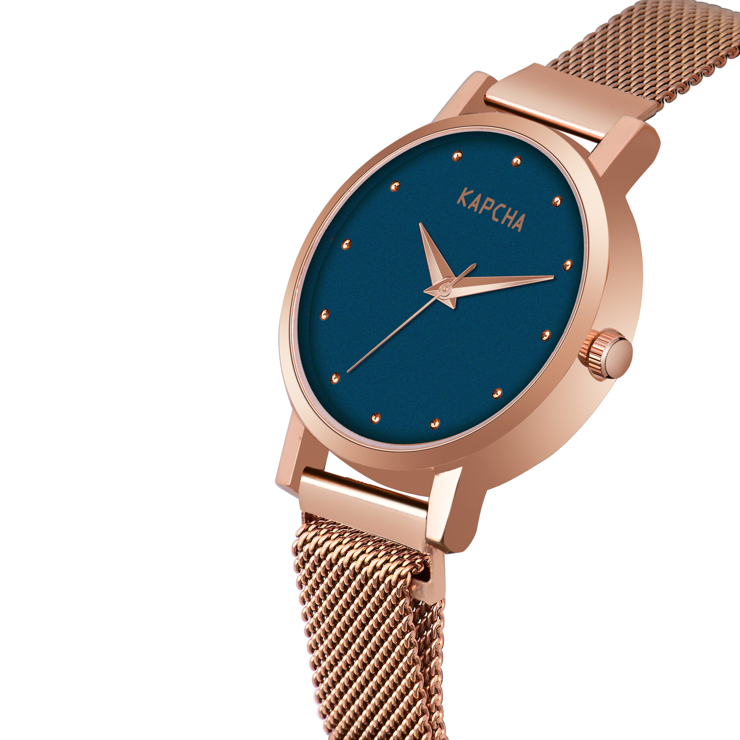 KAPCHA Sleek Women's Chain Bracelet Watch with Gift Bracelet Round Dial Shape, Quartz Movement - Image 3