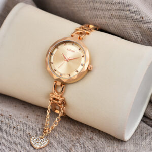 KAPCHA Women's Watch and Bracelet Combo | Versatile Stylish Stainless Steel Strap Watch | Ideal for Casual and Formal Wear | Fashion Accessory | Anniversary Gift for Wife/Mom