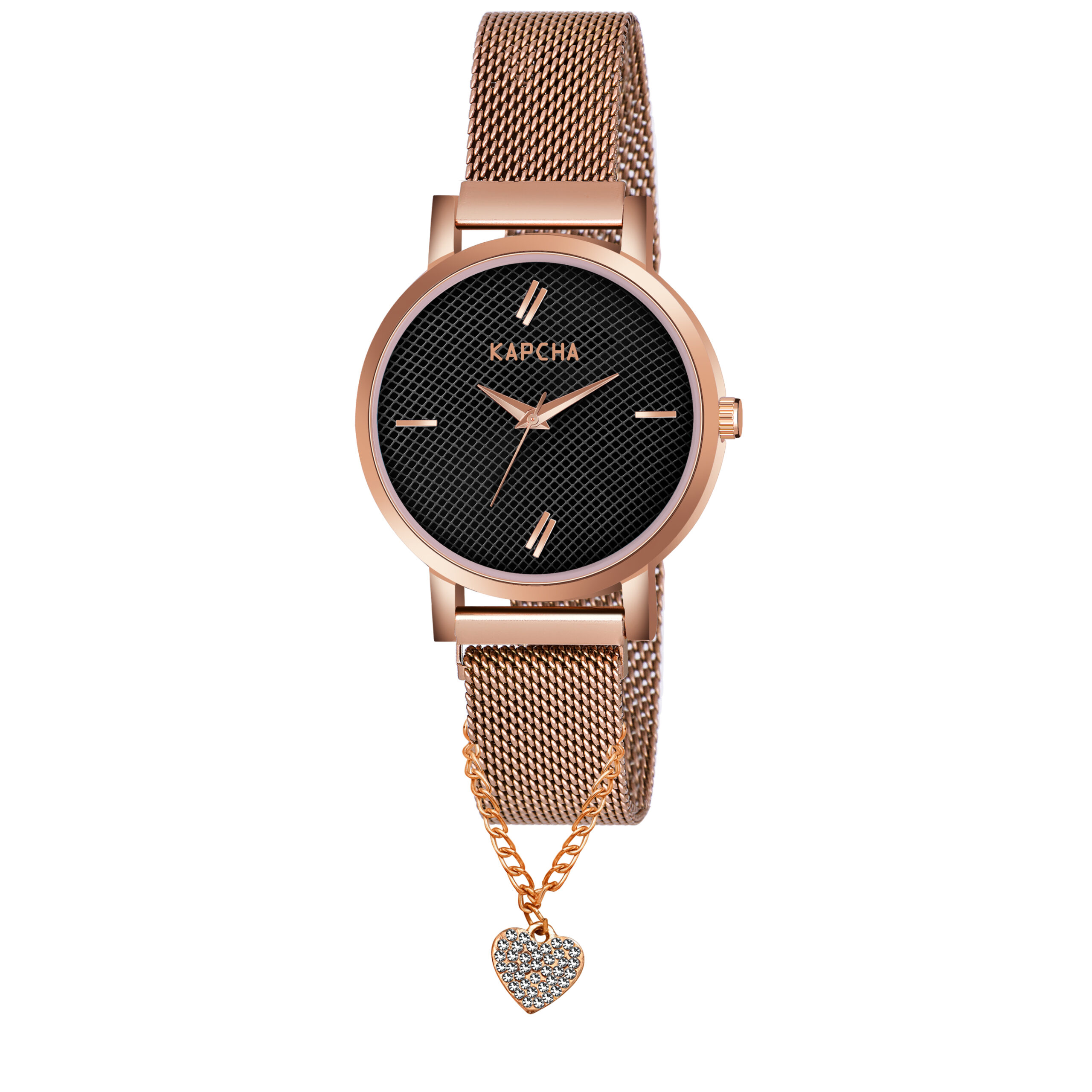 KAPCHA Modern Women's Wrist Watch Combo Quartz Movement, Round Dial, Fashion Accessory for Both Casual and Formal Wear - Image 3